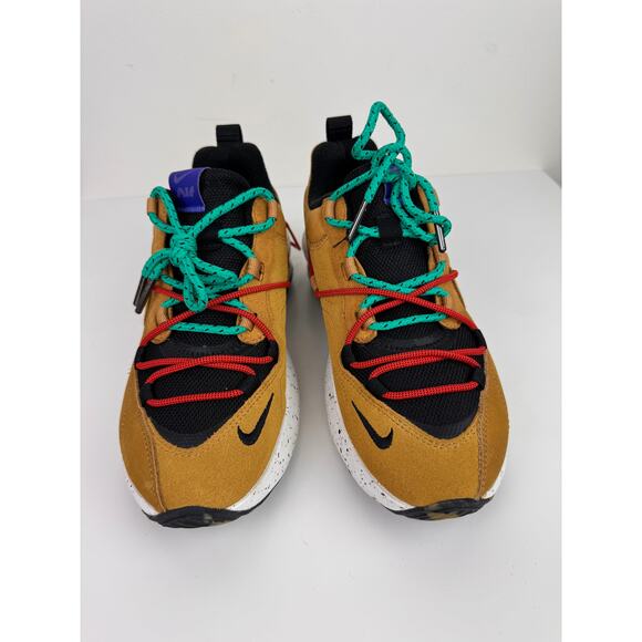 NIKE Air Max Viva Women Sneakers 6.5 Wheat Leather Lace Up Athletic Shoes DB5268 - Picture 3 of 9